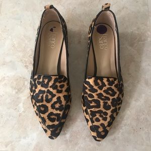 Leopard Print Loafers
